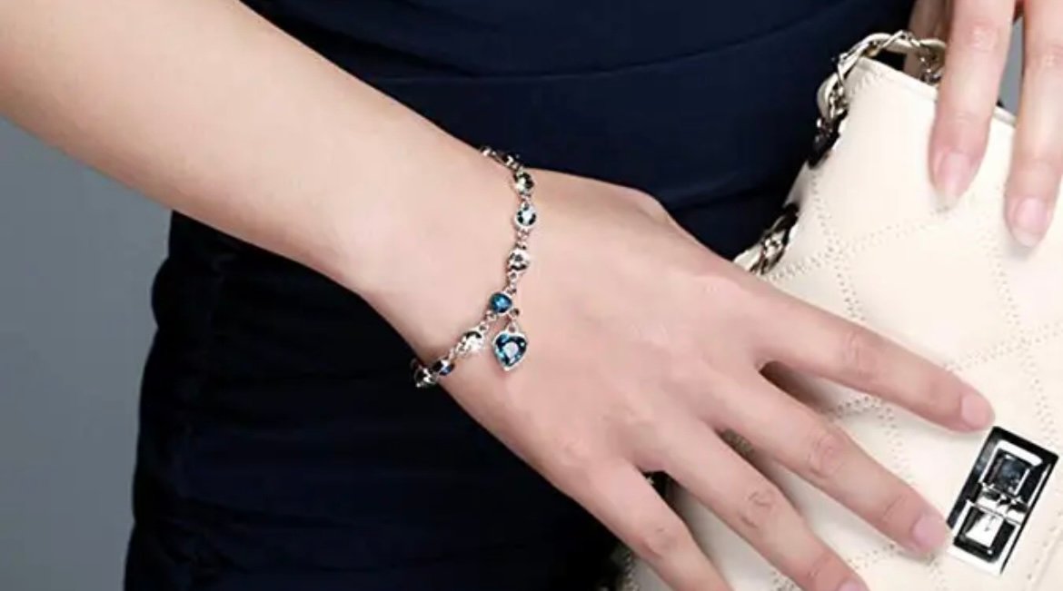 Ocean Heart Bracelet