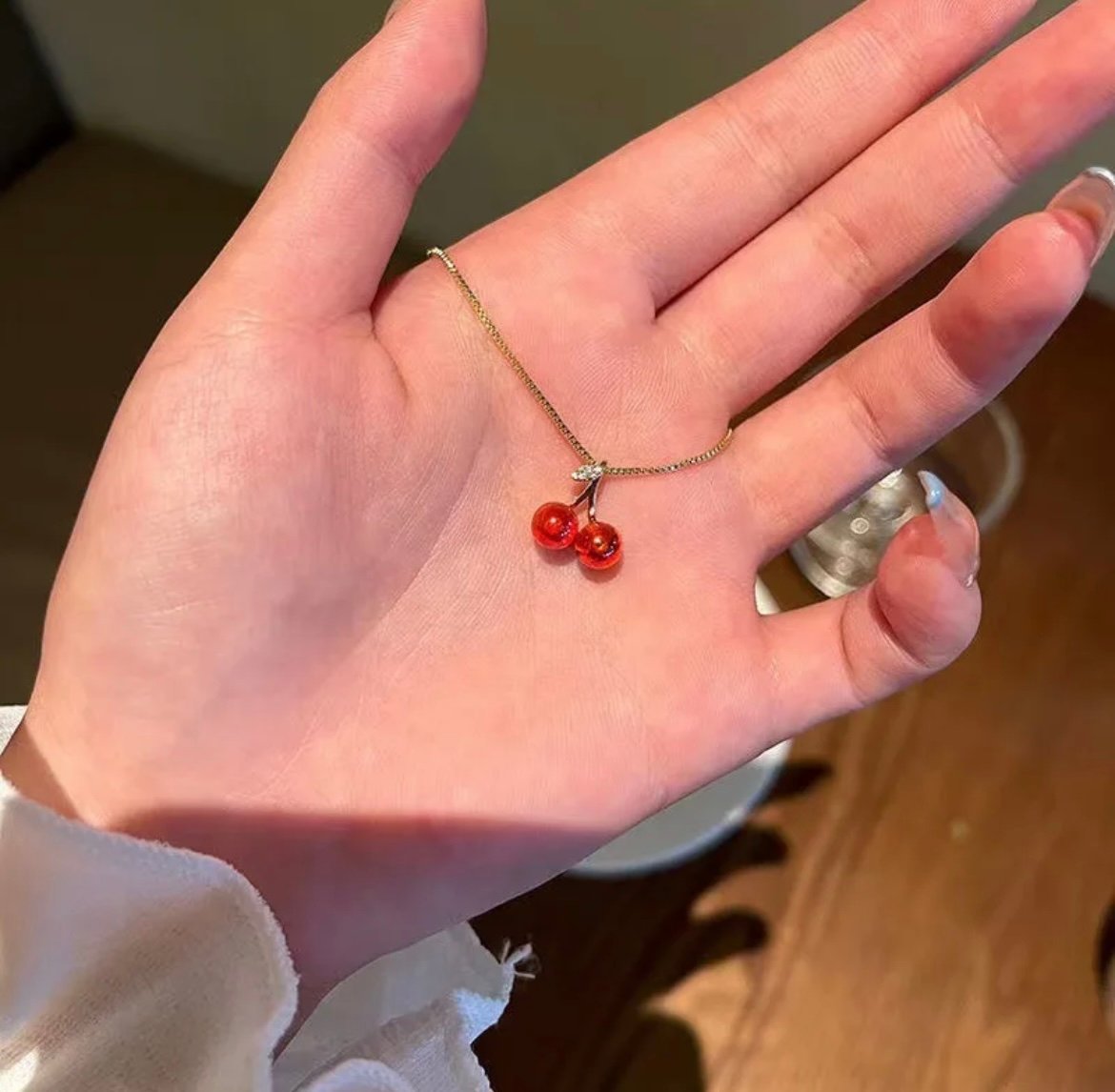 Cherry Drop Pendant